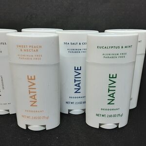 Native Deodorant Set -10 New Sticks,assortment